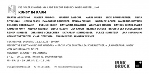 KünstlerInnen der Freundeskreis-Ausstellung Galerie Nothburga 2025